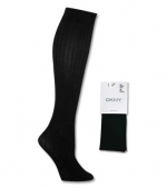 DKNY Vertical Rib Knee High
